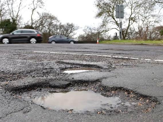 Road repairs are under way thanks to new funding