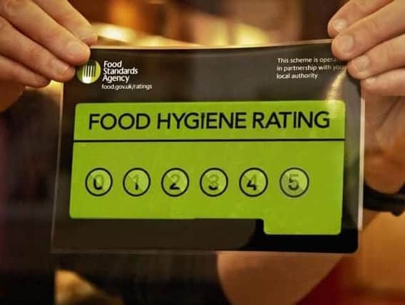 Food hygiene scores are causing concern