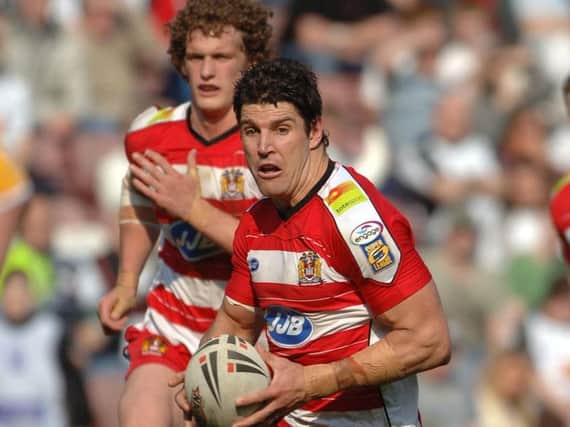 Trent Barrett was a huge fans' favourite during two years at Wigan from 2007