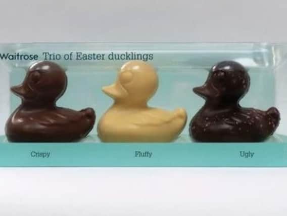 The three ducklings (Image: Waitrose)