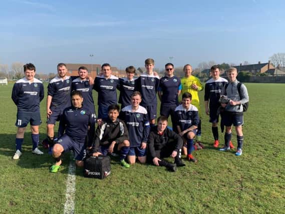 Wigan Cosmos play at Fosters Playing Fields