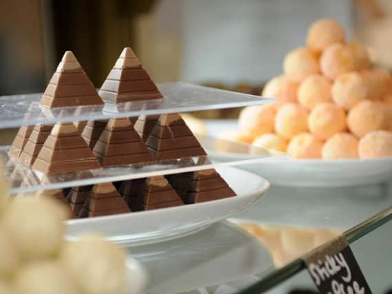 Chocobella, in Chapel Street, Chorley, specialises in luxury chocolates, as well as traditional and specialist dietary sweets, bespoke hampers, wedding and party favours.