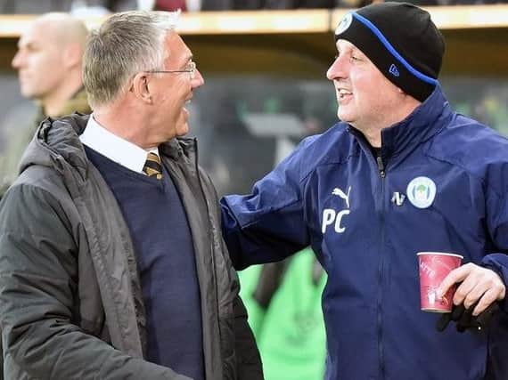 Paul Cook, with Nigel Adkins