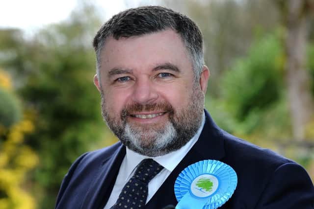 Bishop Steven Evans who is to stand in the elections for the Tory party