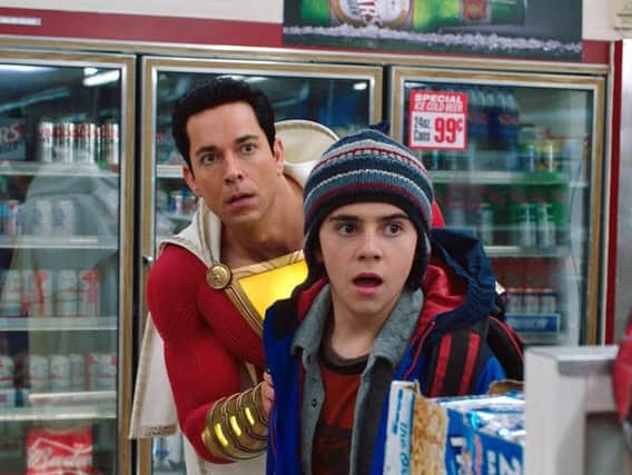 A scene from Shazam!