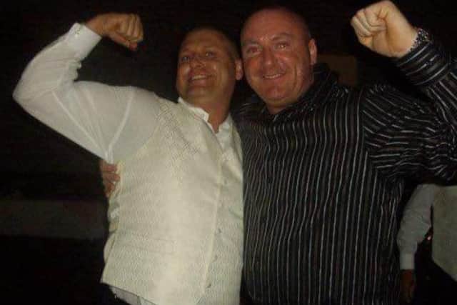 Darren Taylor with Carl Castle