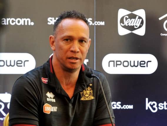 Coach Adrian Lam will face the media tomorrow