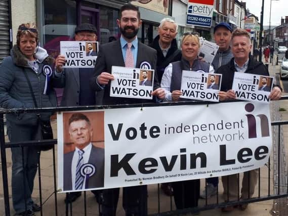 Independent Network candidates and supporters on the campaign trail