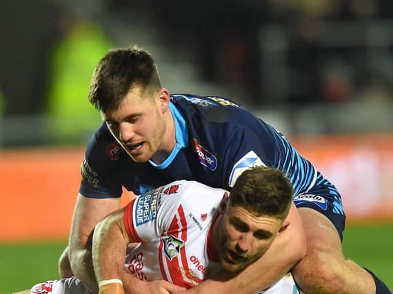 Joe Greenwood played against St Helens in round one