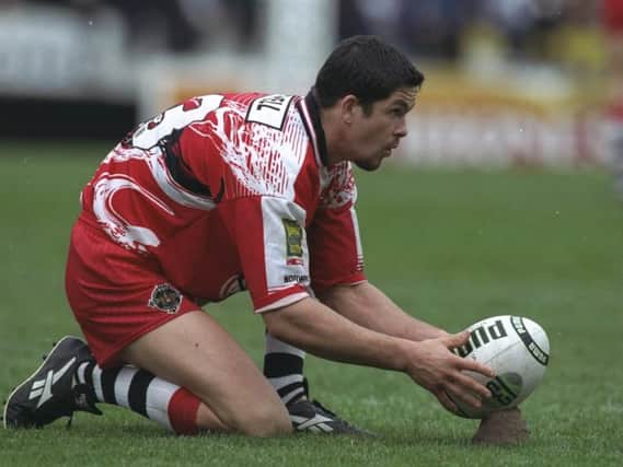 Andy Farrell in his Wigan days