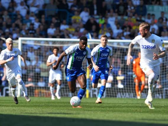 Wigan Athletic earned a 2-1 win at Leeds on Friday