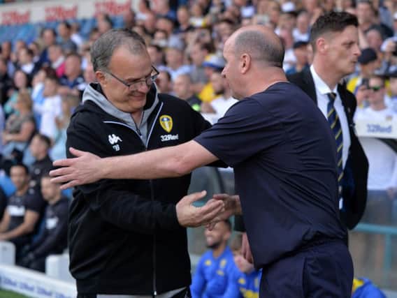 Marcelo Bielsa and Paul Cook