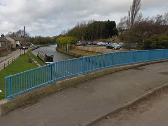 A man's body was found in the canal near Appley Lane