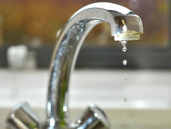 Households hit by low water pressure