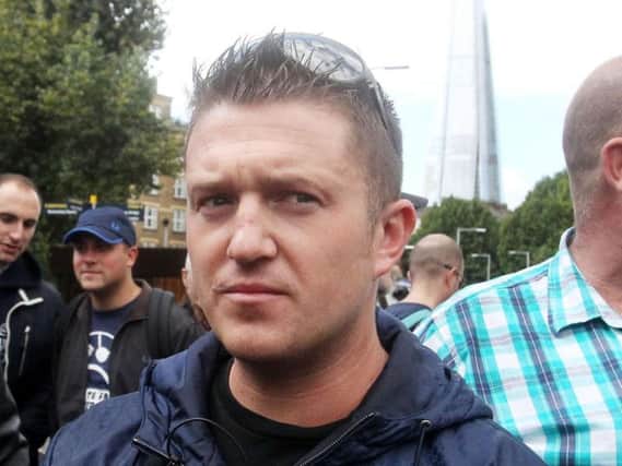 Stephen Yaxley Lennon aka Tommy Robinson