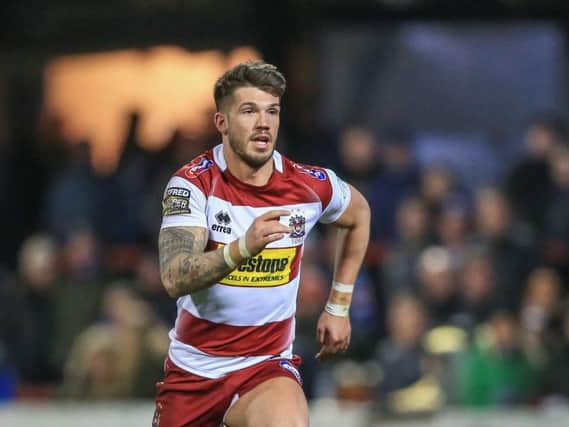 Oliver Gildart is set to make his 100th  appearance for Wigan this evening as Castleford visit the DW Stadium