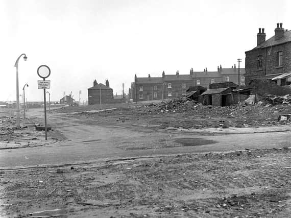 Scholes redevelopment in 1968