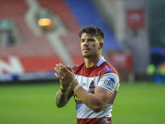 Oliver Gildart has been in scorching form on Wigan's left edge