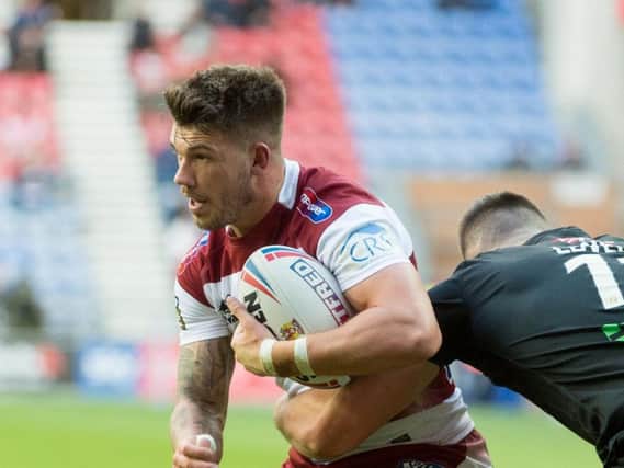 Oliver Gildart playing against London