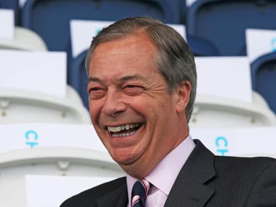 Nigel Farage, who has urged Brexit Party supporters to join a "fightback" as he continues on his campaign trail ahead of the European elections.