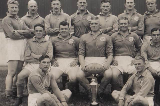 The Warrington side which won the first Locker Cup (then the Wardonia Cup) in 1938
