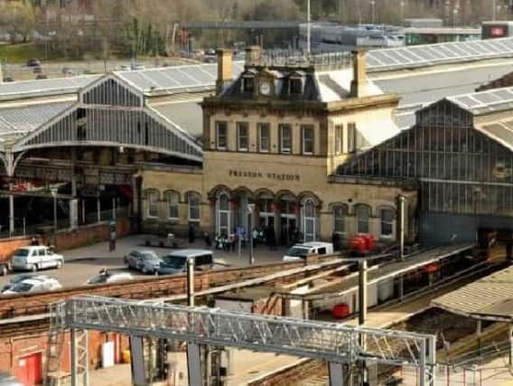 Train services have been cancelled at Preston due to damaged overhead wires near Euxton.