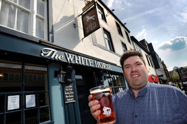 Bar manager Darryl Dronsfield was attacked as he worked at the White Horse