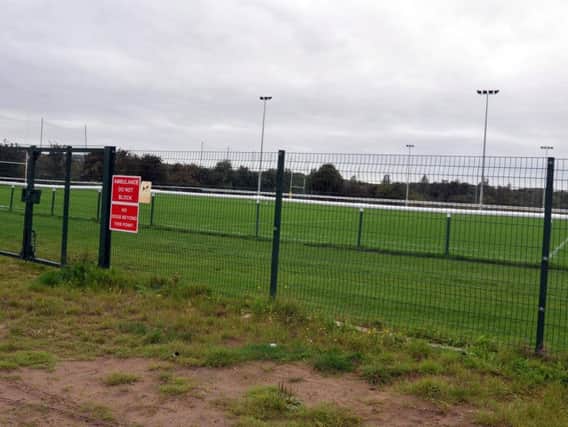 Land south of Bankes Avenue  in Pemberton, near Orrell St James ARLFC rugby ground - part of the area Wigan Council has compulsory purchased for a new link road.