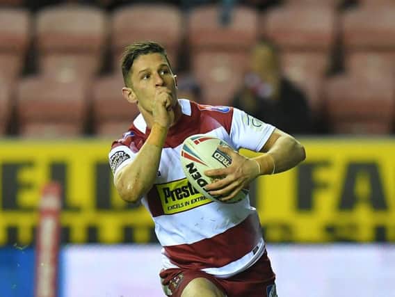 Morgan Escare joined Wigan from Catalans
