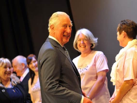 Prince Charles at Wigan Little Theatre