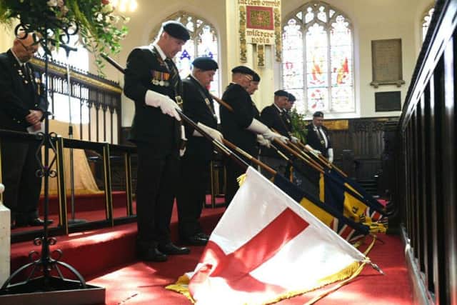 D-Day service at Wigan Parish Church