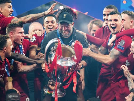 He was unable to see his beloved team lift the trophy in Madrid
