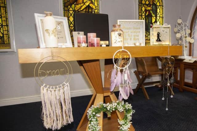 Jo and Nick Glover's wedding decorations donated to Wigan Infirmary