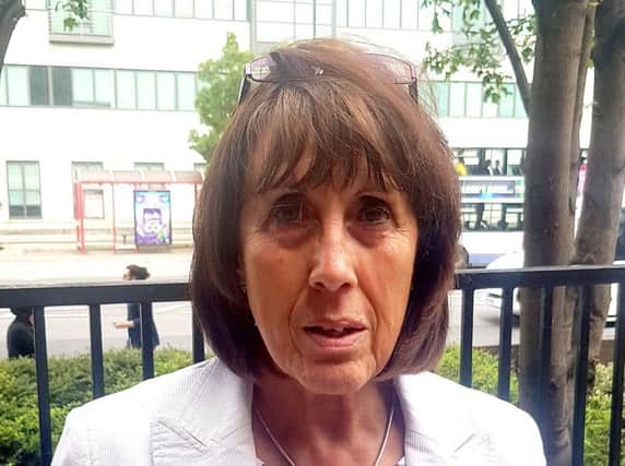 Nicola Leahey who was infected by blood transfusions when she lived in Wigan in the seventies