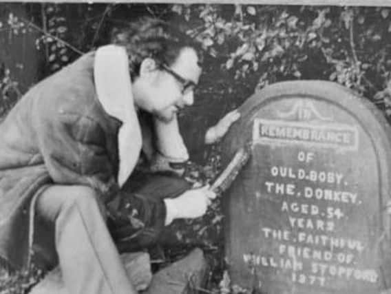 The donkeys gravestone gets a facelift from your My World writer 55 years ago