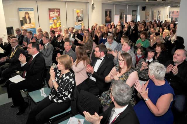 Guests at the awards evening
