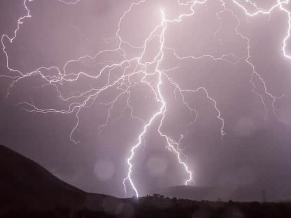 Thunderstorms are predicted for the region at the beginning of next week