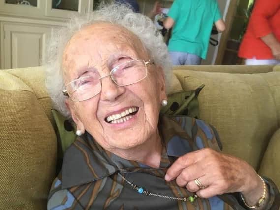 Hilda Lane has celebrated her 100th birthday