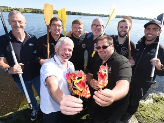 Members of Leigh Business Enterprise team together for the annual race