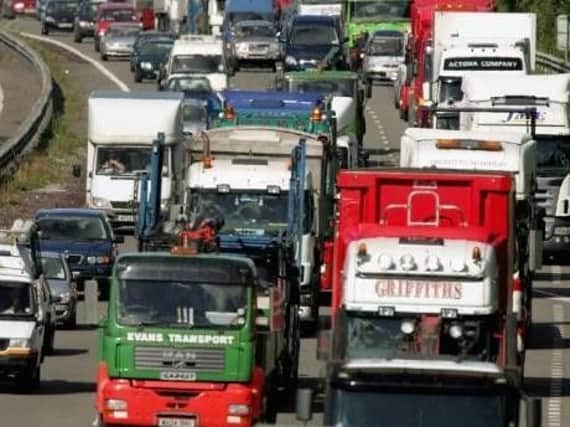 Campaigners want to see a rapid conversion of freight lorries away from fossil fuels