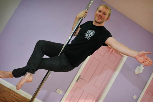 Pole work rather than running is Andrews main source of keep fit