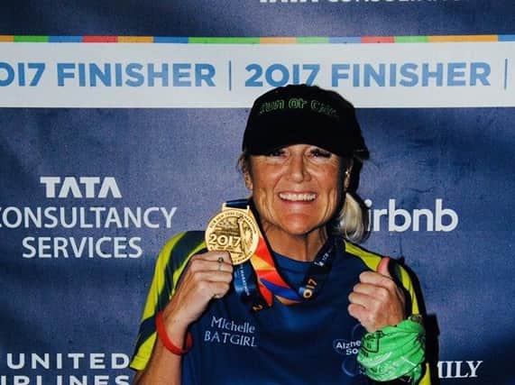 Michelle Brown-Crowther who is hoping to complete six marathons