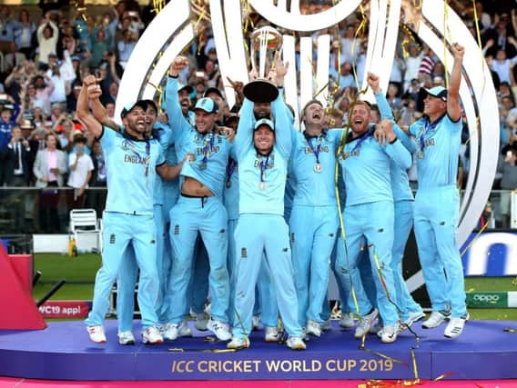 England lift the World Cup