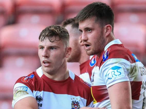 George Williams, who is in the England Elite Performance Squad, and Joe Greenwood, who has been switched to the Knights squad