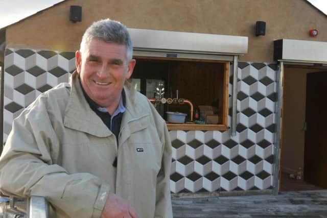Tony Callaghan outside Fifteens at Standish