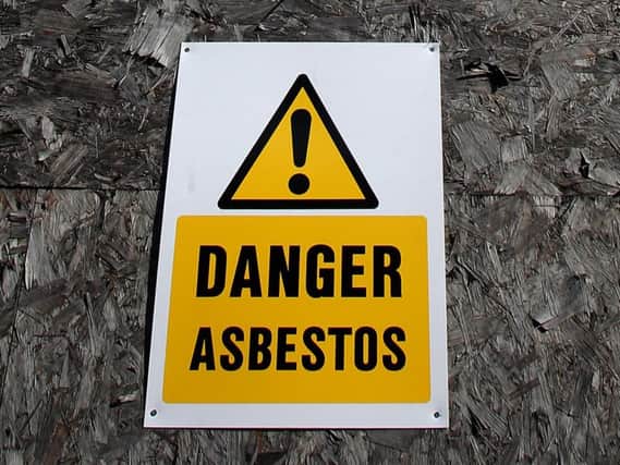 Charity Mesothelioma UK is warning about the dangers of asbestos