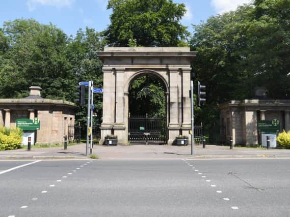 The plantation gates and lodges