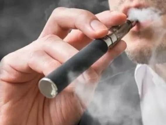 A trader has been fined for selling a minor an e-cigarette refill