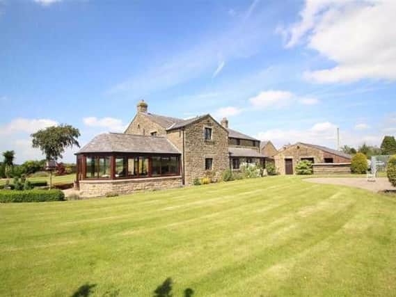 Dating back to 1872, Dansons Farmhouse is a striking rural property boasting five bedrooms, three reception rooms, and three bathrooms.