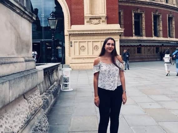 Lucy Farrimond at the Royal Albert Hall